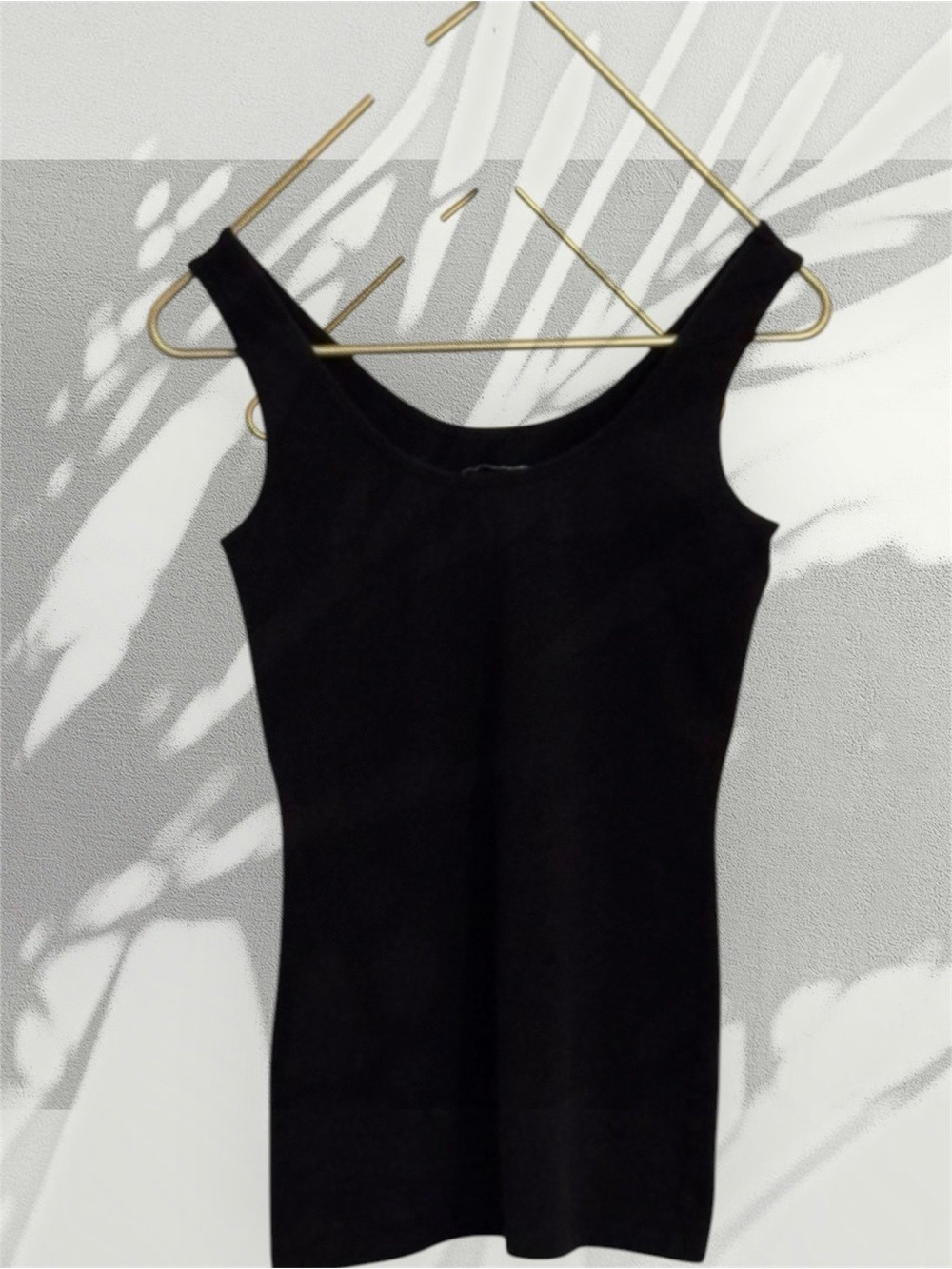 Maurices Black Ribbed Women's Tank Top Small